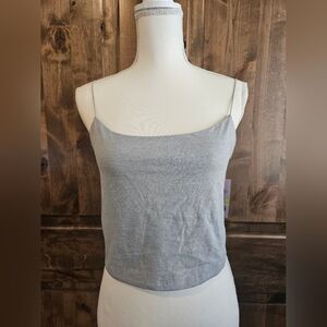 Wild Fable Cropped Cami With Elastic Straps